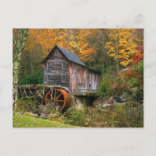 Carte Postale Glade Creek Grist Mill (Devant)
