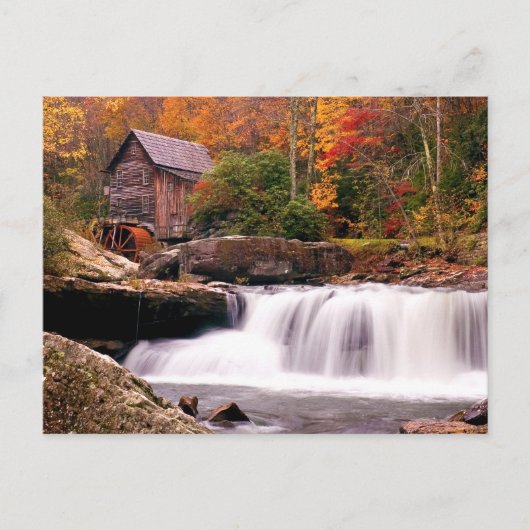 Carte Postale Glade Creek Grist Mill (Devant)