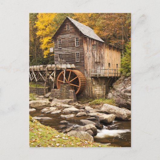 Carte Postale Glade Creek Grist Mill, Babcock State Park, (Devant)