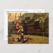 Carte postale Gladiateur (Devant / Derrière)