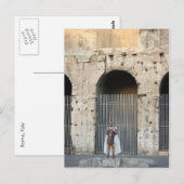 Carte Postale Gladiateur romain (Devant / Derrière)