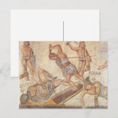 Carte Postale Gladiateurs (Devant / Derrière)