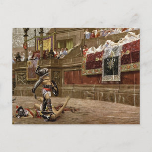 Carte Postale Gladiateurs romains anciens