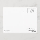 Carte Postale Gladiolas rouges (Dos)