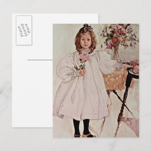 Carte Postale Gladys, 1895 (Devant / Derrière)