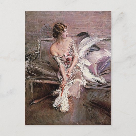 Carte Postale Gladys Deacon - Boldini (Devant)