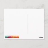 Carte Postale Glam Faux Gold Parties scintillant Sparken Imprime (Dos)