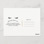 Carte Postale Glam moderne Or Argent Black Eyelashes Beauté (Dos)