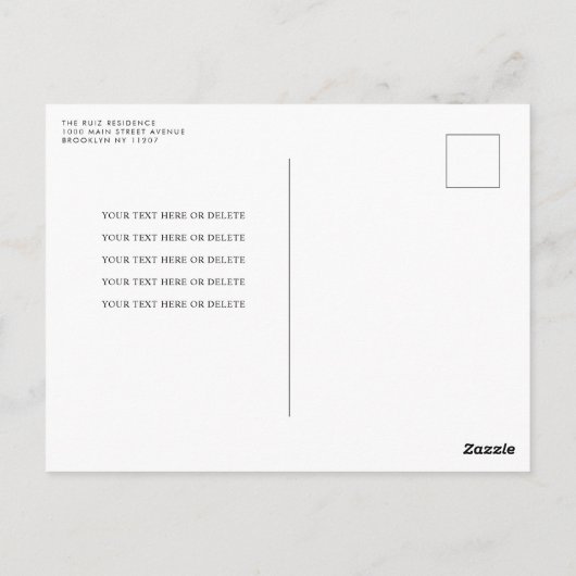 Carte Postale Glam Royal Blue Silver Parties scintillant Gown Qu (Dos)