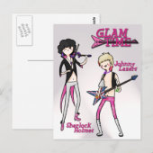 Carte postale Glam Time (Devant / Derrière)