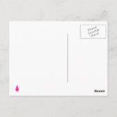 Carte postale Glam Time (Dos)