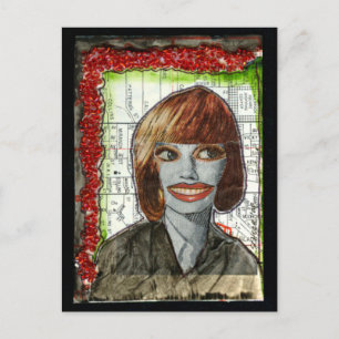 Carte postale glamour