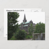 Carte Postale Glasgow Cathedral (Devant / Derrière)