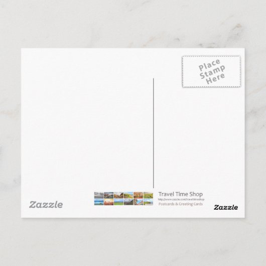 Carte Postale Glasgow Cross, Écosse (Dos)