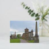 Carte postale Glasgow Necropolis (Debout devant)