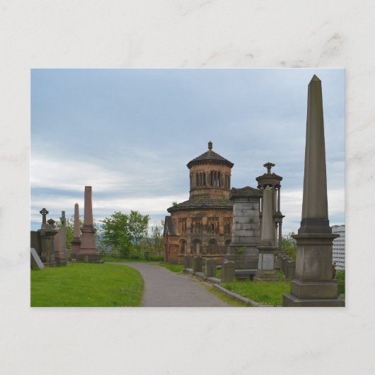 Carte postale Glasgow Necropolis (Devant)