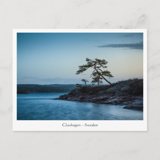 Carte Postale Glaskogen Suède (Devant)