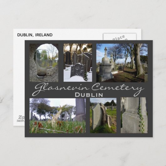 Carte Postale Glasnevin Collage (Devant / Derrière)