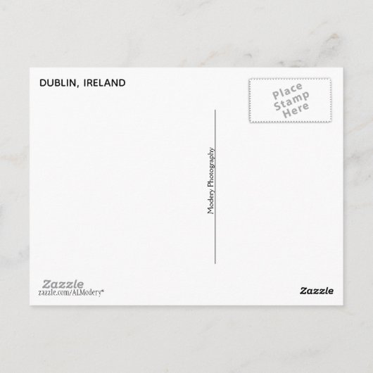 Carte Postale Glasnevin Collage (Dos)