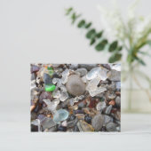 Carte Postale Glass Beach - Fort Bragg, CA (Debout devant)