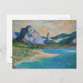 Carte Postale Glasshouse Mountains, Queensland, Australie (Devant / Derrière)