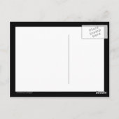 Carte Postale Glassy Pirate Skull & Sword Crossbones (Dos)