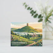 Carte Postale Glastonbury Royaume-Uni (Debout devant)
