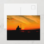 Carte postale Glastonbury Sunrise (Devant / Derrière)