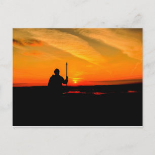 Carte postale Glastonbury Sunrise