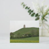 Carte Postale Glastonbury Tor (Debout devant)