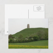 Carte Postale Glastonbury Tor (Devant / Derrière)