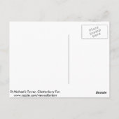 Carte Postale Glastonbury Tor Somerset (Dos)