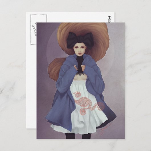 Carte postale 'glaucous' (Devant / Derrière)