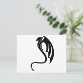 Carte Postale Glaurung le dragon noir (Debout devant)