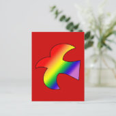 Carte Postale GLBT Dove (Debout devant)