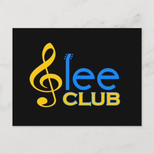 Carte Postale Glee Club
