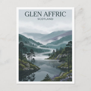 Carte Postale Glen Affric Cannich Écosse