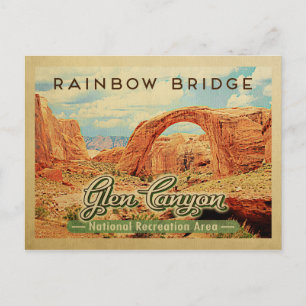 Carte Postale Glen Canyon Vintage voyage national des loisirs