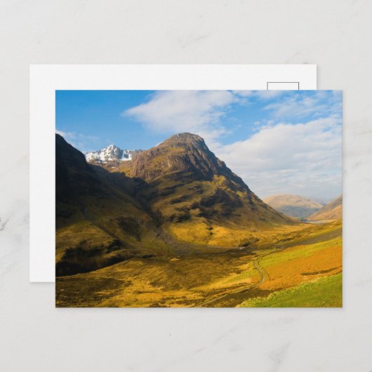 Carte Postale Glen Coe, Scotland Postcard (Devant / Derrière)