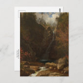 Carte Postale Glen Ellis Falls par Albert Bierstadt (Devant / Derrière)