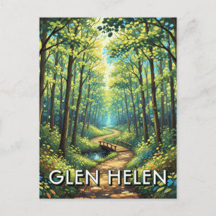 Carte Postale Glen Helen Nature Preserve Ohio Voyage