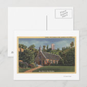 Carte Postale Glencairn, réplique de l'église d'Annie Laurie (Devant / Derrière)