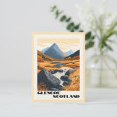 Carte Postale Glencoe, Écosse - Superbes Highlands écossais (Debout devant)