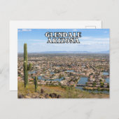 Carte postale Glendale Arizona (Devant / Derrière)