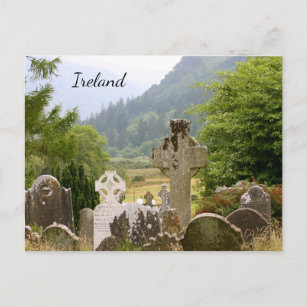Carte Postale Glendalough Graveyard Irlande