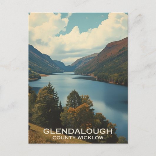 Carte Postale Glendalough Irlande (Devant)