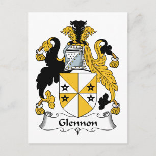 Carte Postale Glennon Family Crest