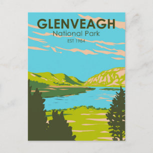 Carte Postale Glenveagh National Park Irlande Lough Veagh Travel