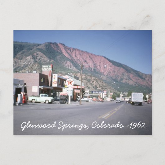 Carte Postale Glenwood Springs Colorado (Devant)