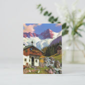 Carte Postale Gletcherwelt, Suisse (Debout devant)